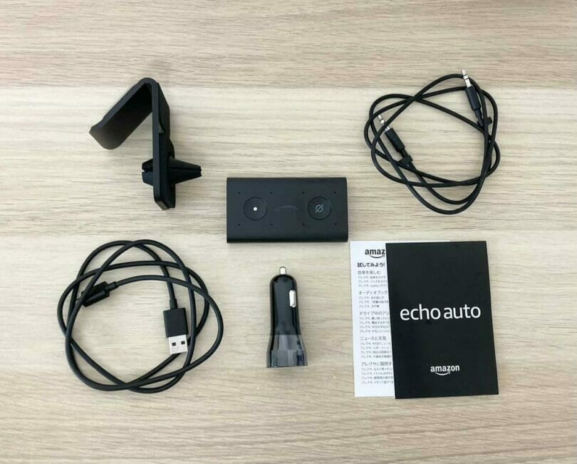 Echo Auto 同梱品