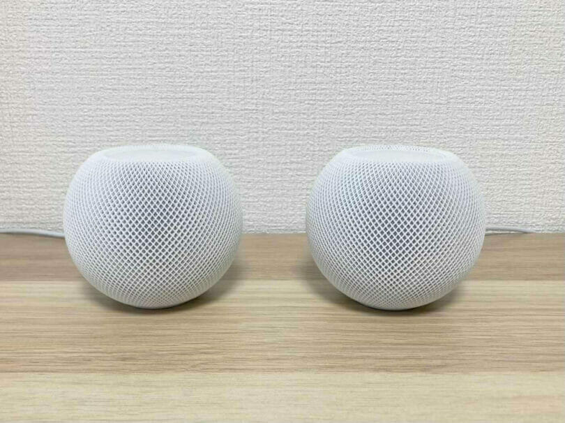 HomePod miniを２台