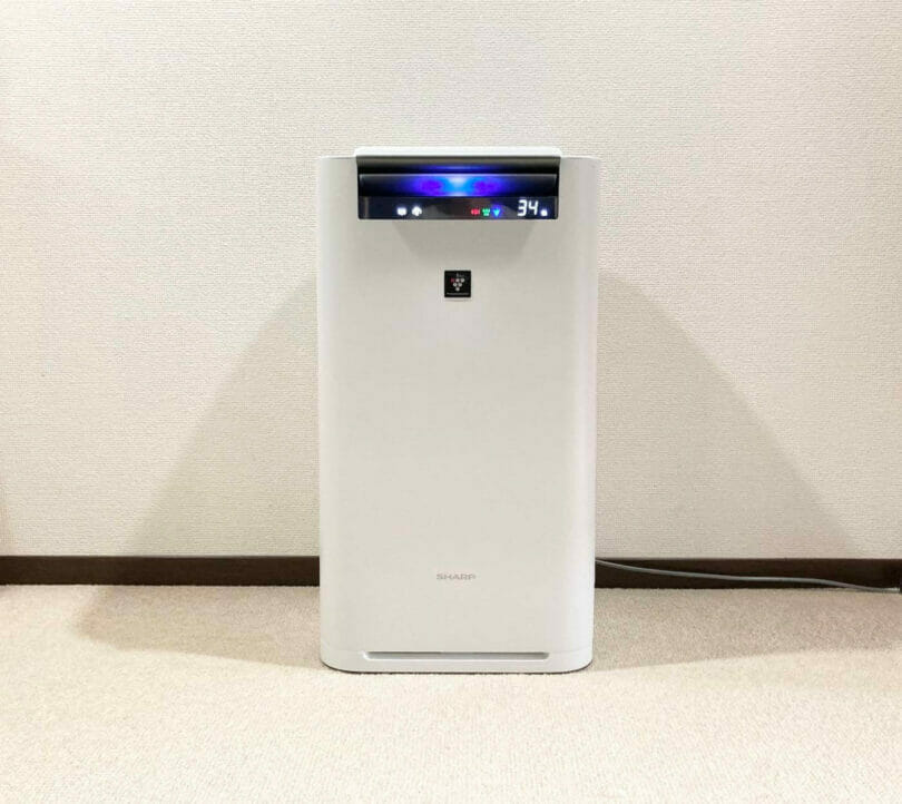 シャープ KINS40W 加湿空気清浄機 プラズマクラスター 25000 ホワ ...