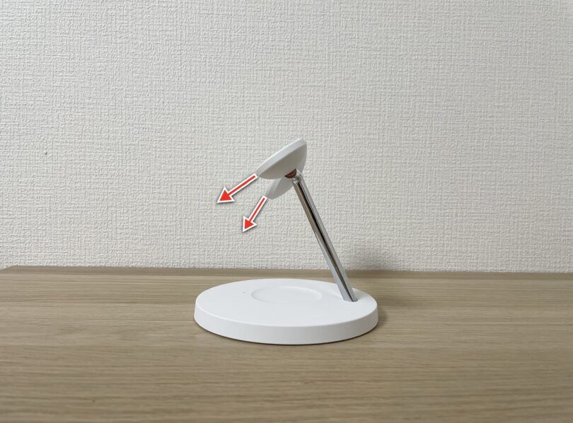 充電部分は若干角度がついている