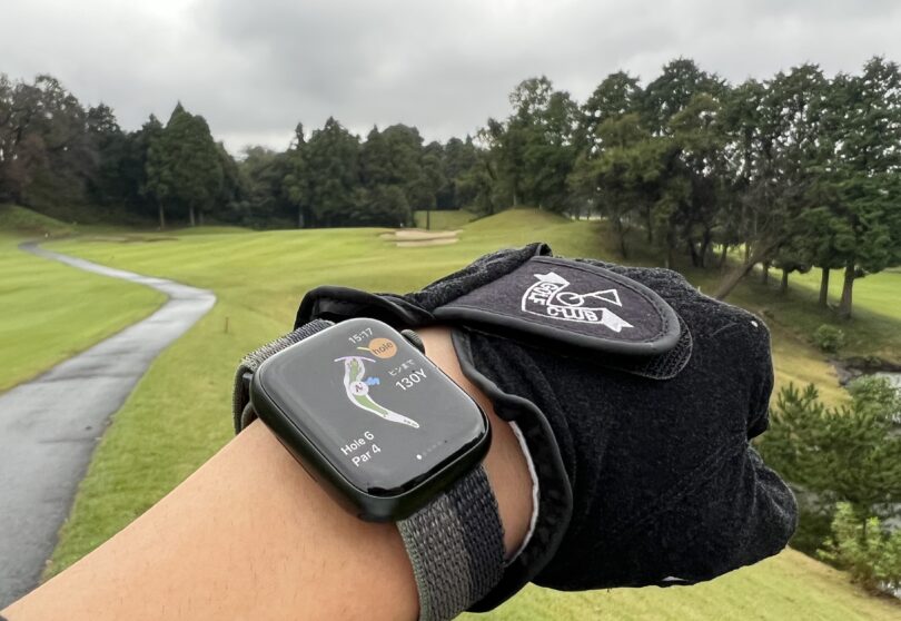Apple Watch Series 7でゴルフプレー