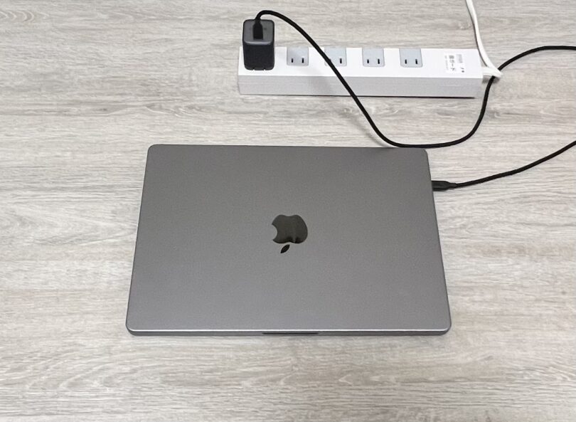 MacBook Pro 14インチで計測(Nano II 65W)