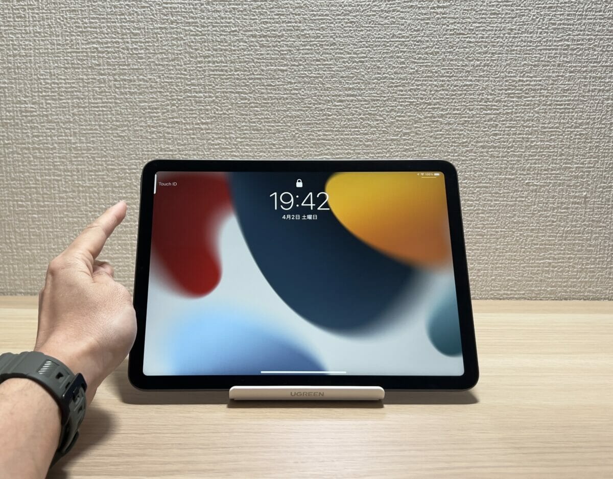 iPad Air 5のTouch IDは少し使いにくい