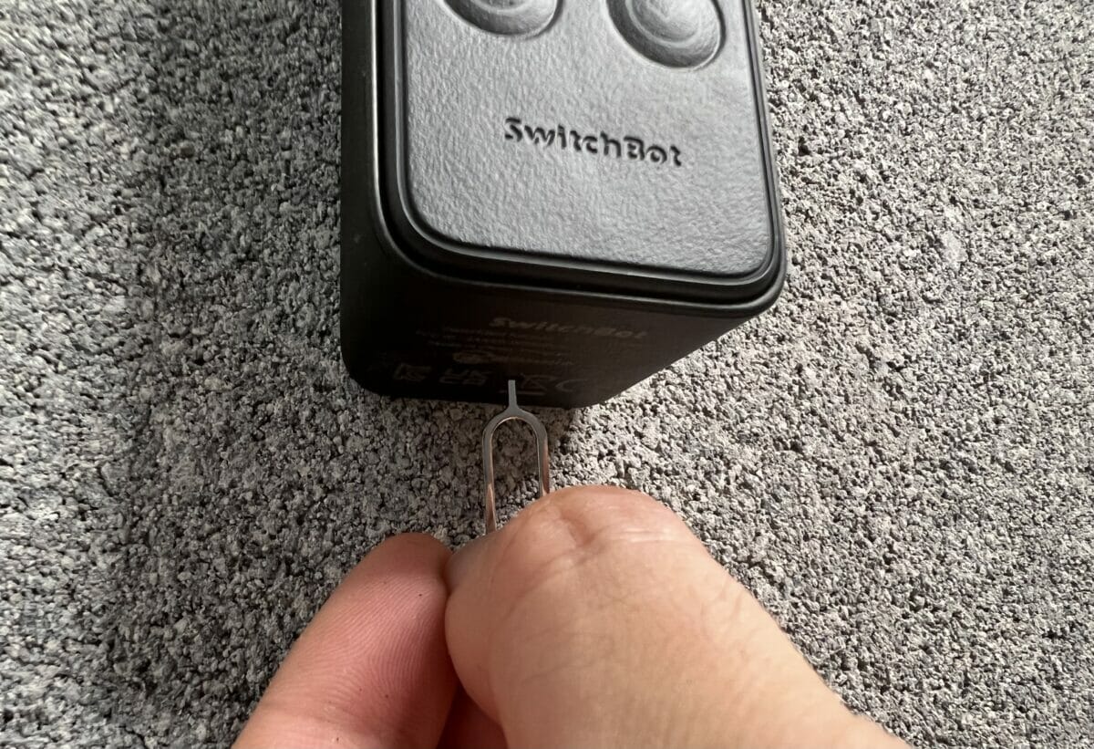 SwitchBotキーパッドの電池交換