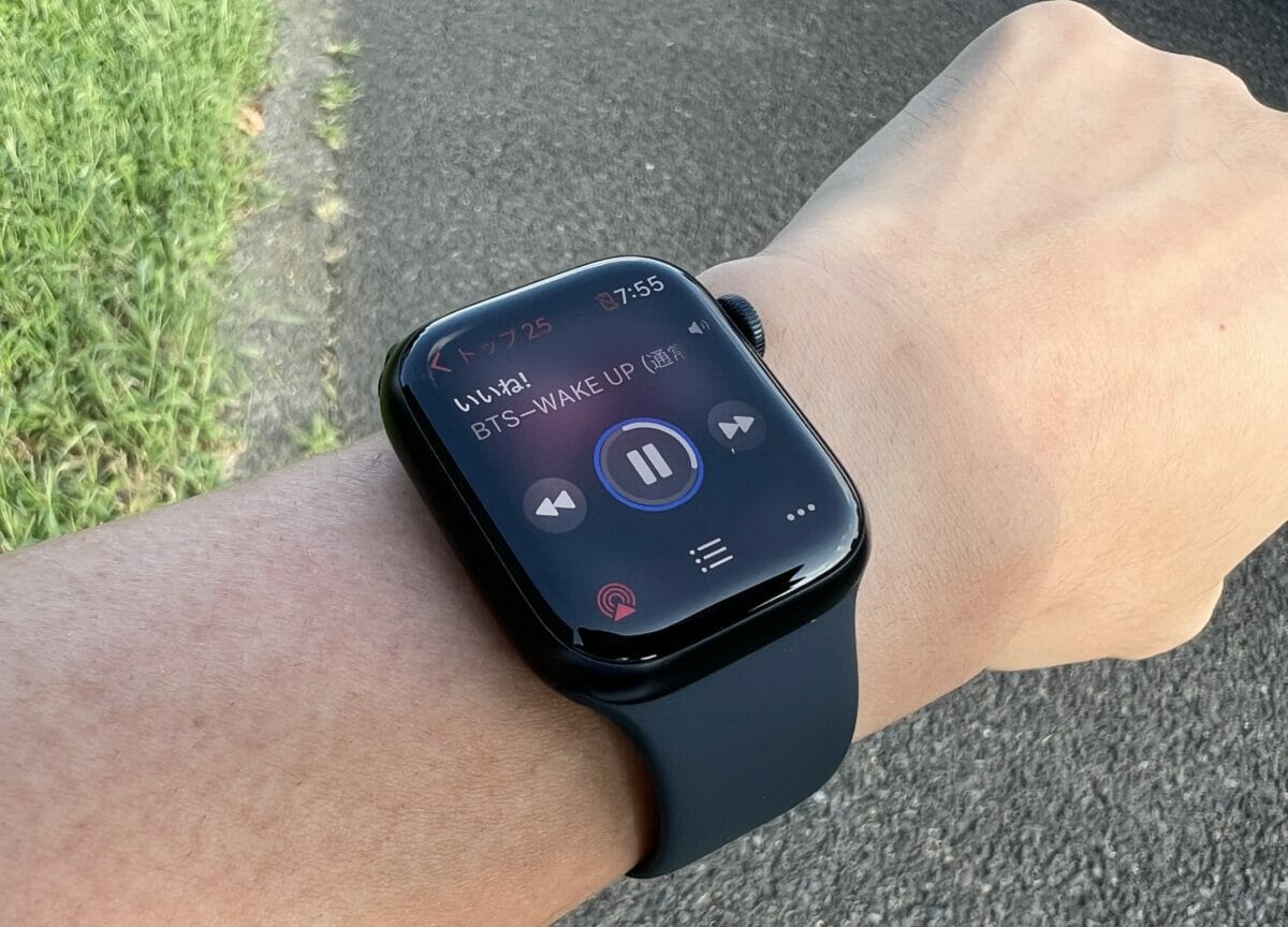 Apple Watch 8で音楽再生